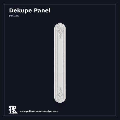 Poliüretan Motifli Oyma Dekupe Panel 27x182 cm