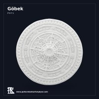 Poliüretan Oymalı Tavan Göbeği Modeli 96x96x6 cm Klasik Rozet