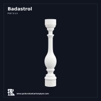 Klasik Badastrol Dekoratif Poliüretan Korkuluk Dikmesi 15x15x75 cm