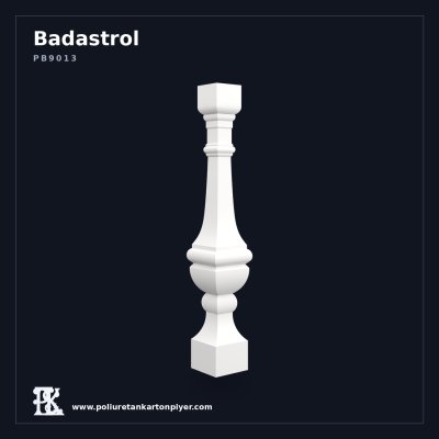 Klasik Uzun Boy Poliüretan Merdiven Badastrolü 15x90 cm